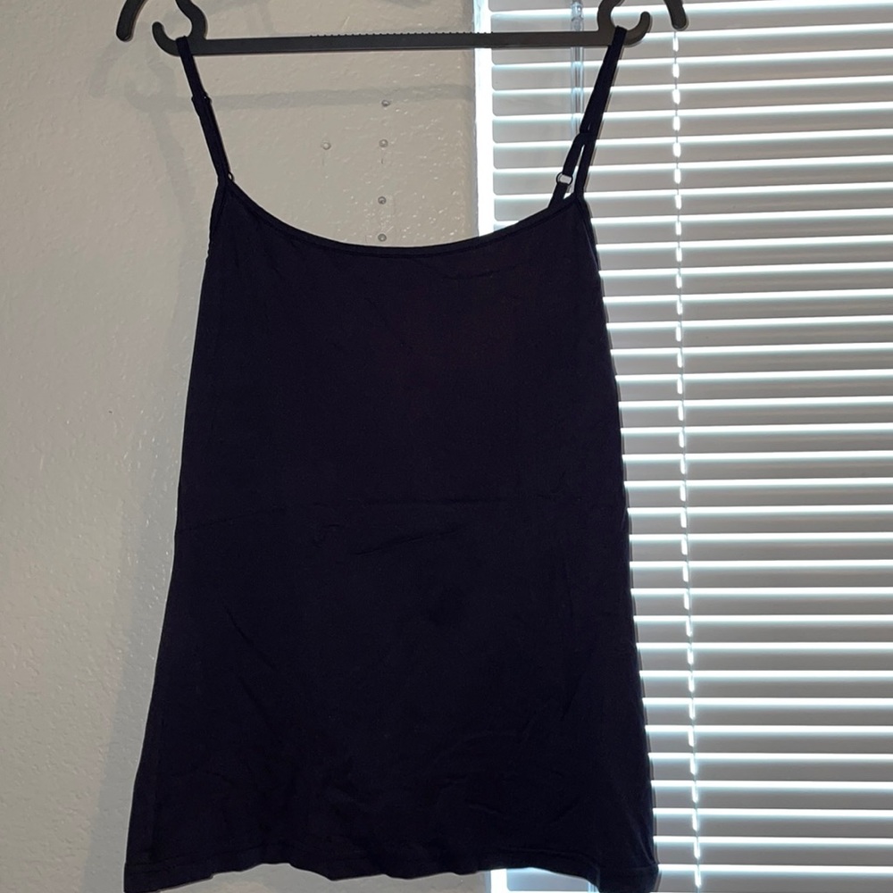 Used Maurice’s Small Black Spaghetti Strap Tank